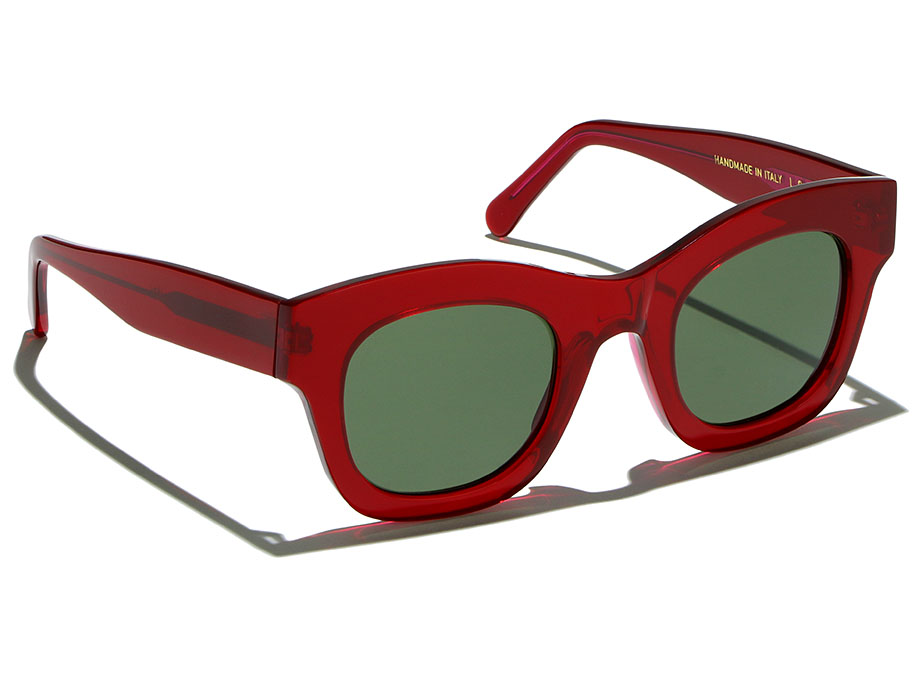 l-g-r-sofia-sonnenbrille-venetian-red-80-green-g15-emily-in-paris image 2