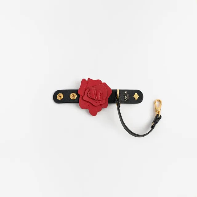 any-di-glove-strap-rose-handschuhhalter-nappaleder image 1