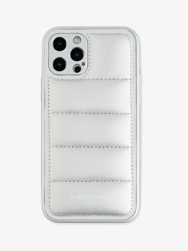 cheeky-chain-munich-padded-case-silver-f-r-iphone-12-pro-max image 1
