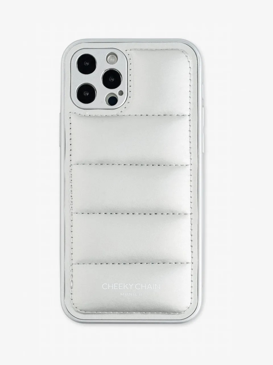 cheeky-chain-munich-padded-case-silver-handyh-lle-f-r-iphone-12 image 1
