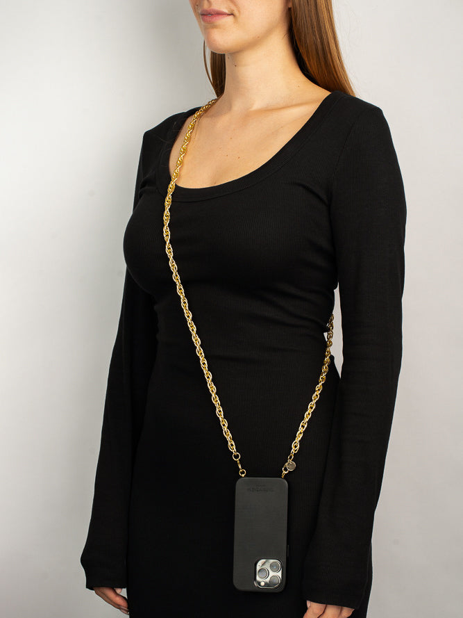 cheeky-chain-munich-gretl-crossbody-handykette-125-cm-ankerkette-aluminium-nicke image 3