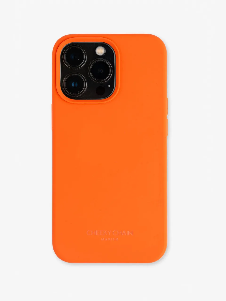 cheeky-chain-munich-silicone-case-burnt-orange-iphone-12-pro-max image 1