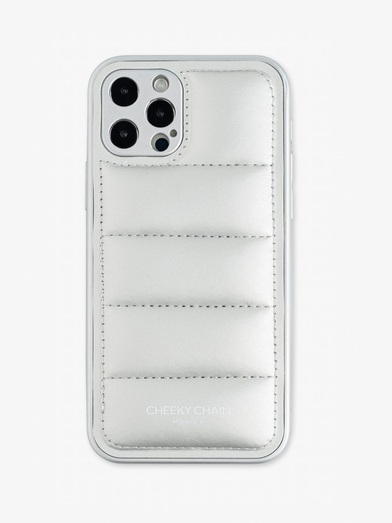 cheeky-chain-munich-padded-case-silver-f-r-iphone-12-pro-max image 1