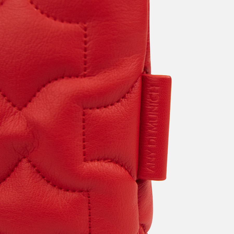 any-di-mini-puffer-bag-rot-vegane-mini-handtasche image 5
