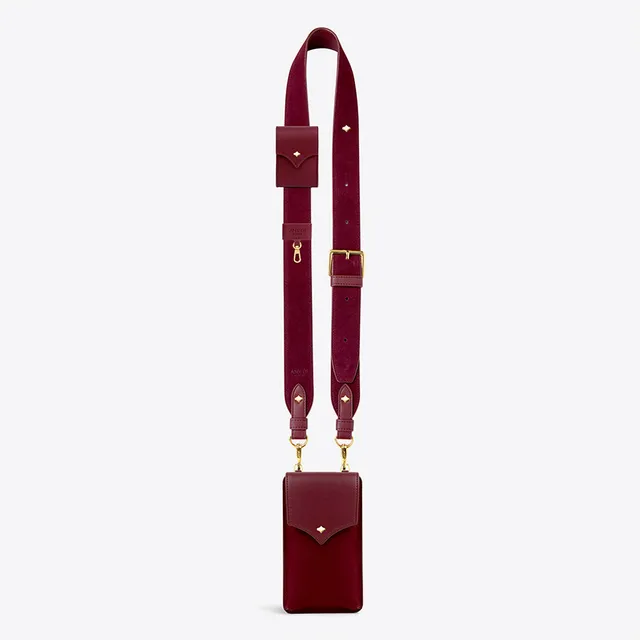 any-di-color-strap-set-leather-merlot-4-teilig-handsfree image 1