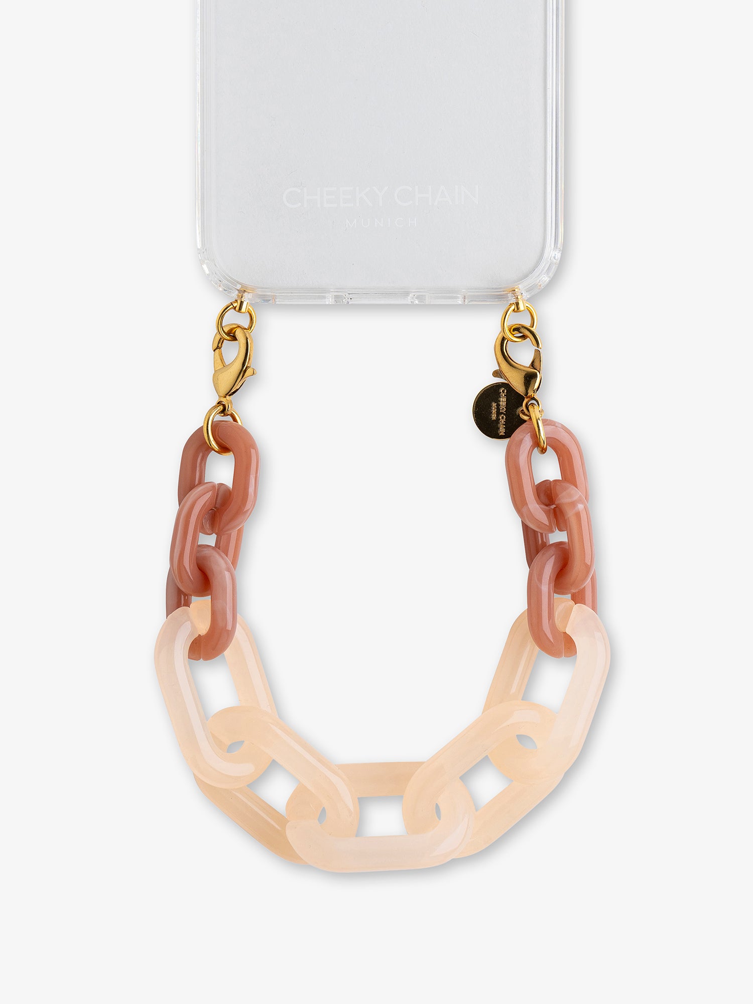 cheeky-chain-munich-handle-rose-kurze-handykette-aus-acryl image 1