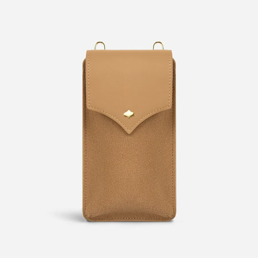 any-di-phone-pouch-camel-handytasche-wildleder image 1