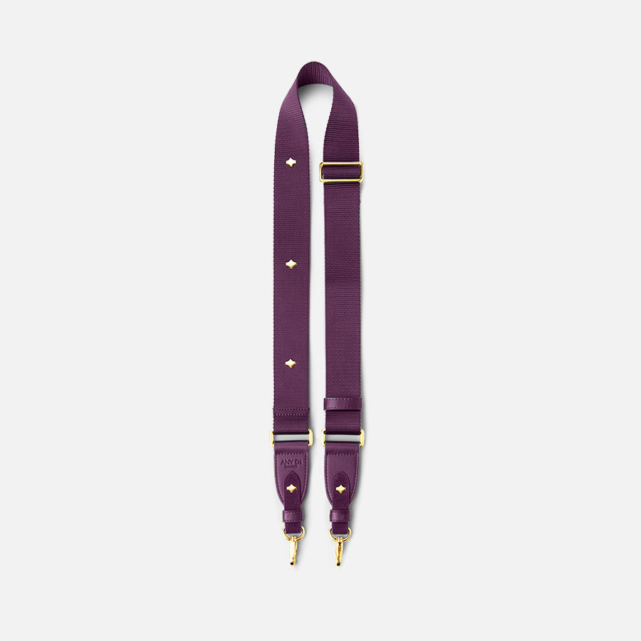 any-di-phonestrap-nylongurt-plum-ss26-vegan image 2