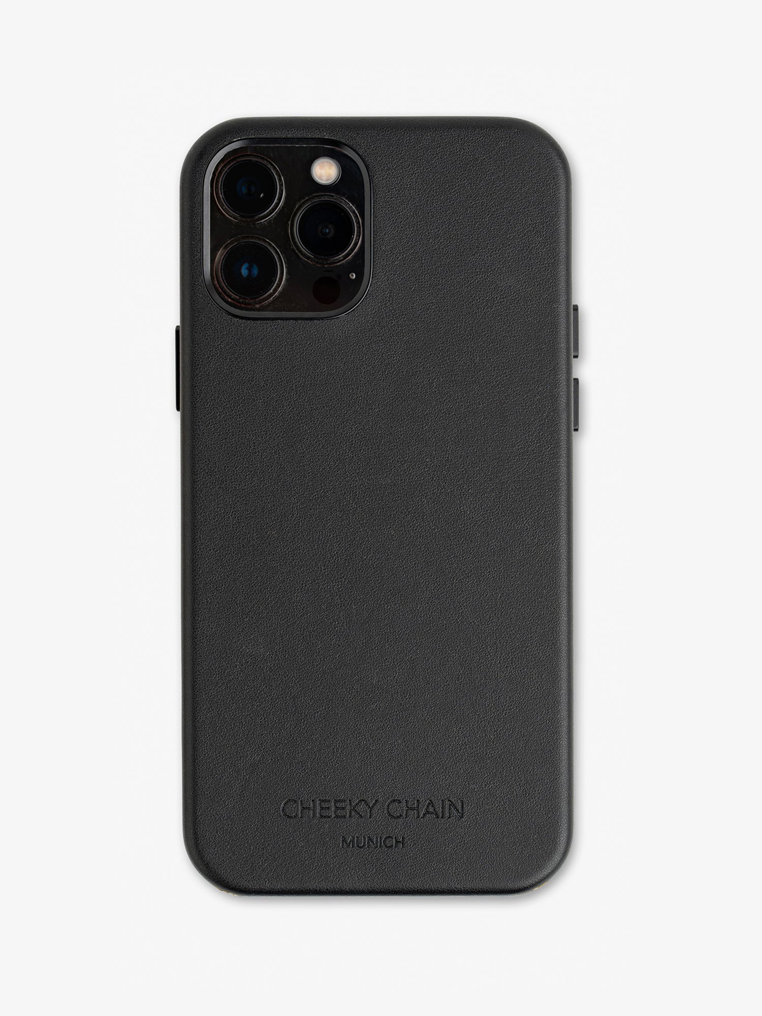 cheeky-chain-munich-vegan-leather-case-black-iphone-15 image 1