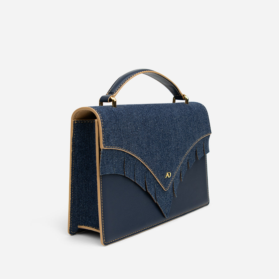 any-di-envelope-bag-mini-denim-navy-veganes-leder image 4
