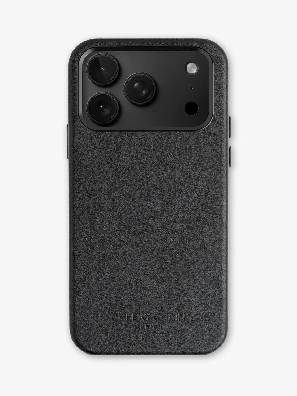 cheeky-chain-munich-vegan-leather-case-black-f-r-iphone-18-pro image 1