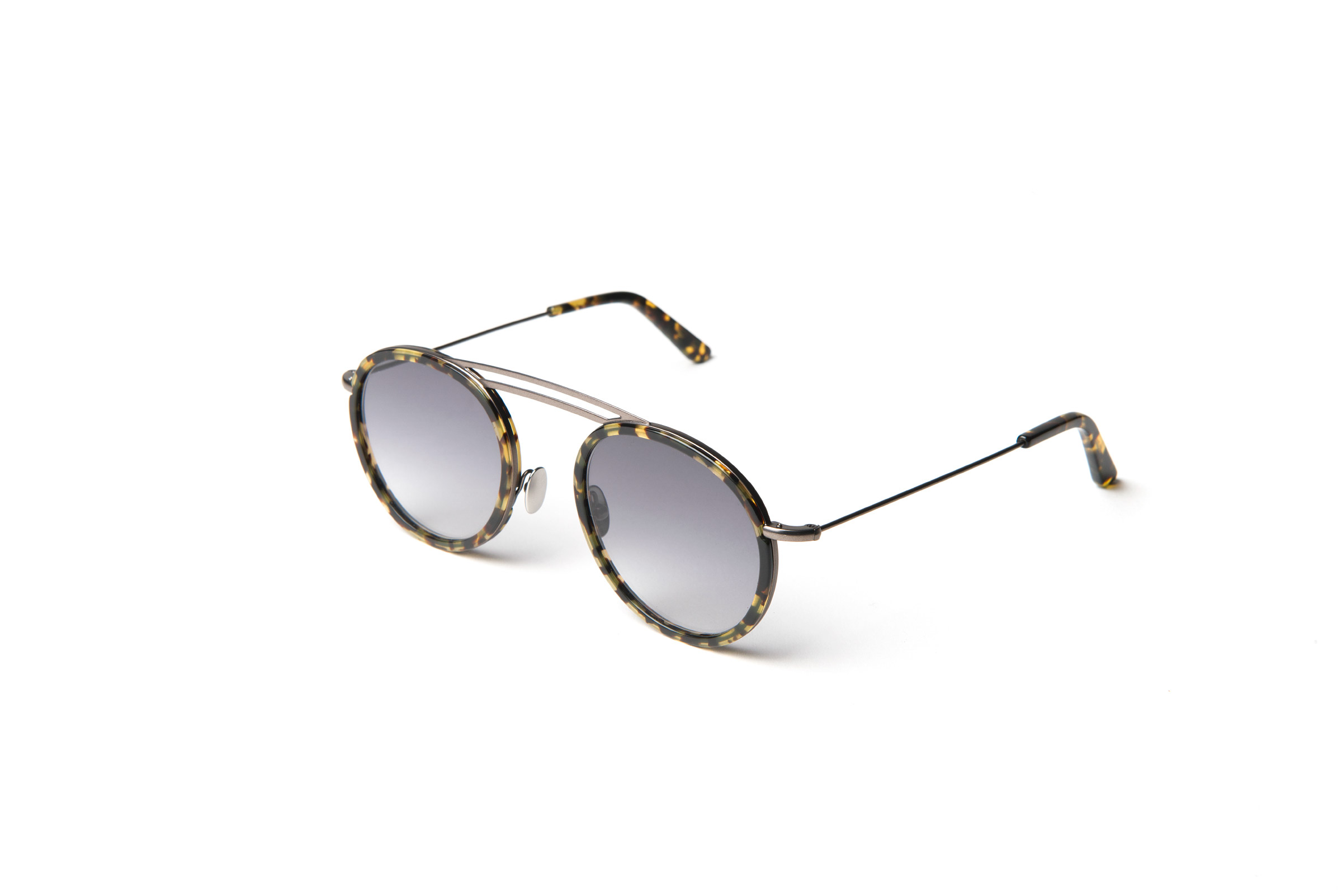 l-g-r-eufrate-sonnenbrille-gun-metal-matt-mimetic-havana-06-grau-gradient image 2