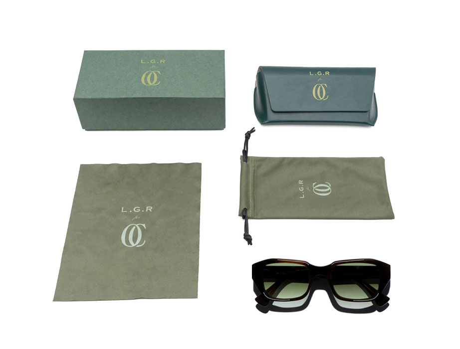 l-g-r-for-only-classy-egypt-sonnenbrille-dark-havana-green-gradient image 4