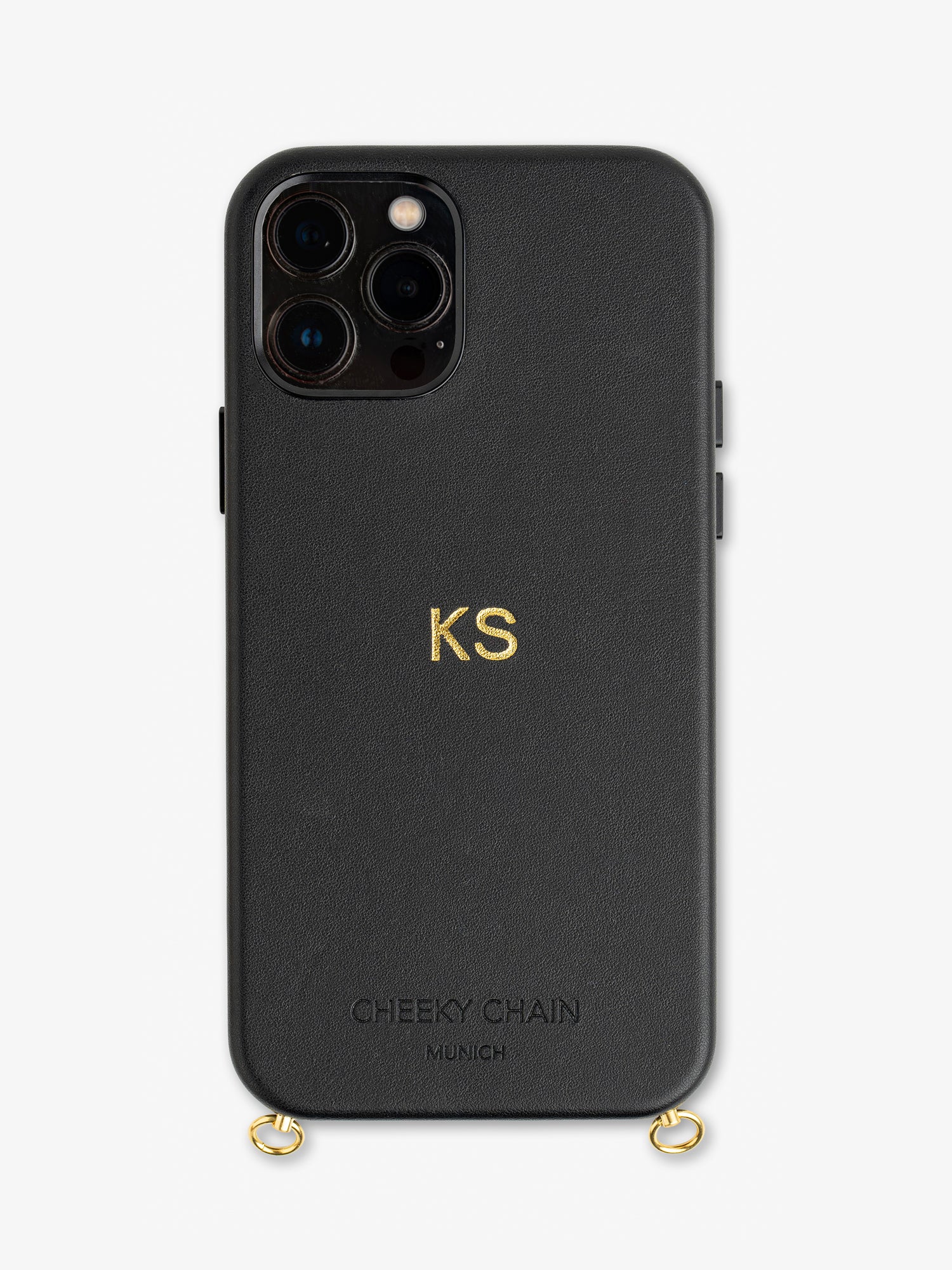 cheeky-chain-munich-vegan-leather-case-black-iphone-13-mini image 8