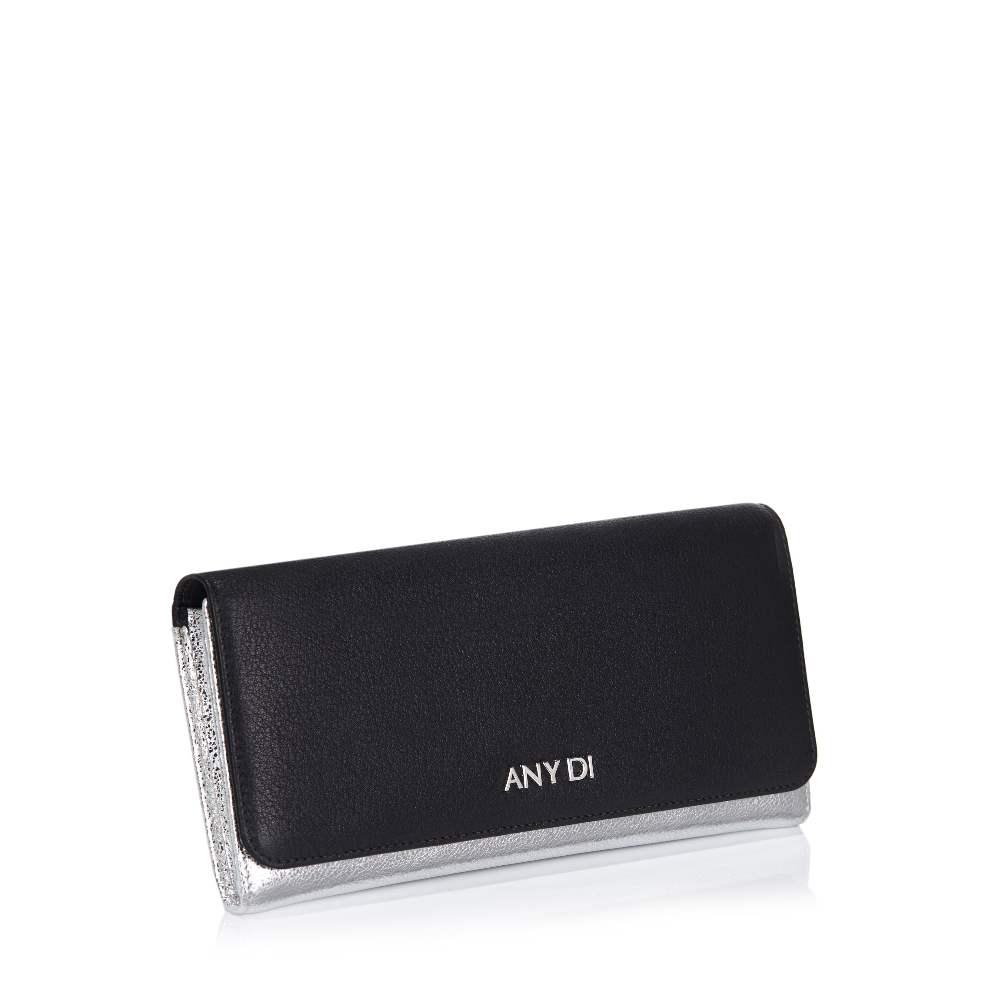 any-di-bag-s-black-silver-mini-handtasche-rindsleder image 5
