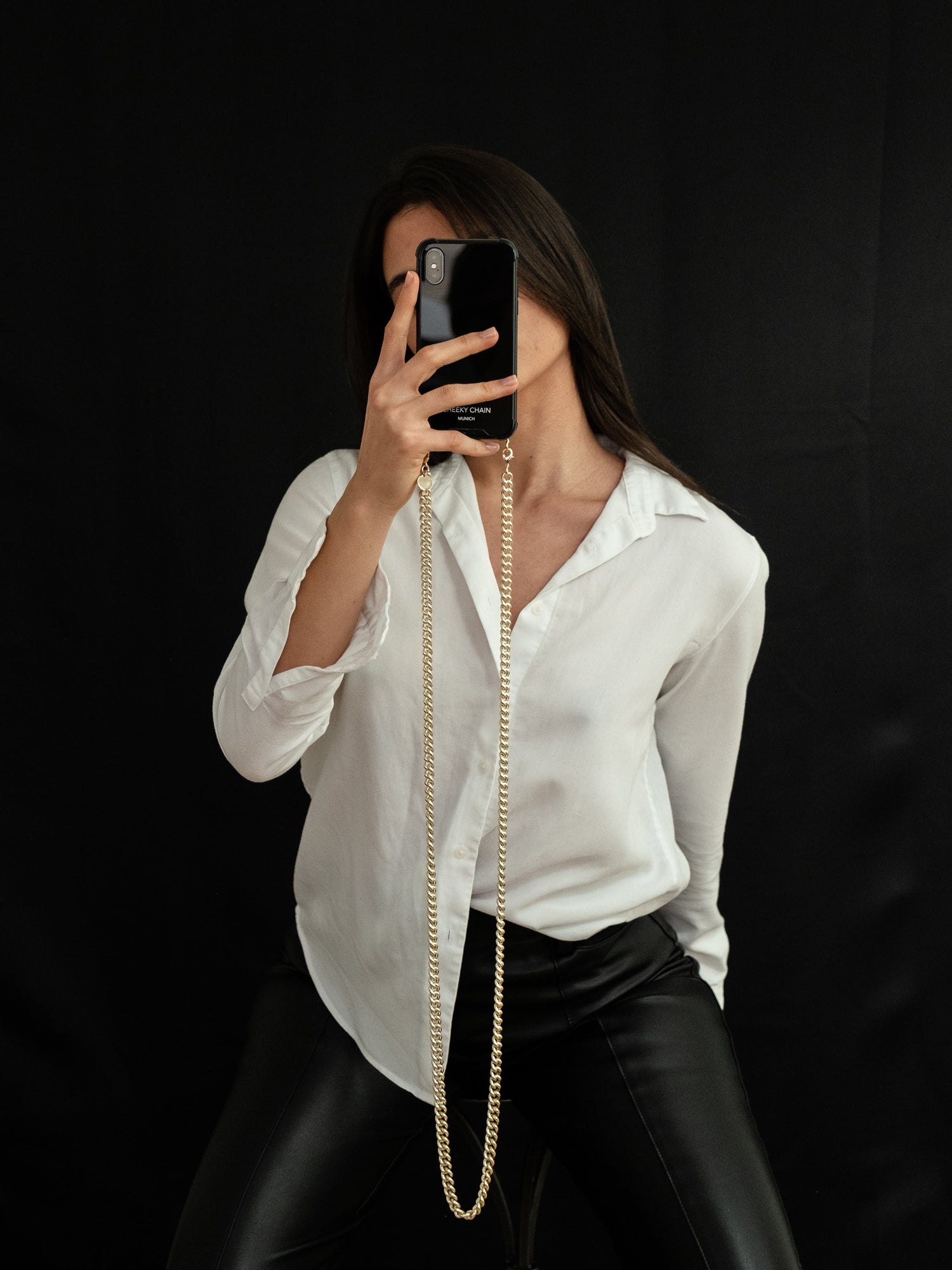 cheeky-chain-munich-crossbody-handykette-ava-125-cm-metall image 3