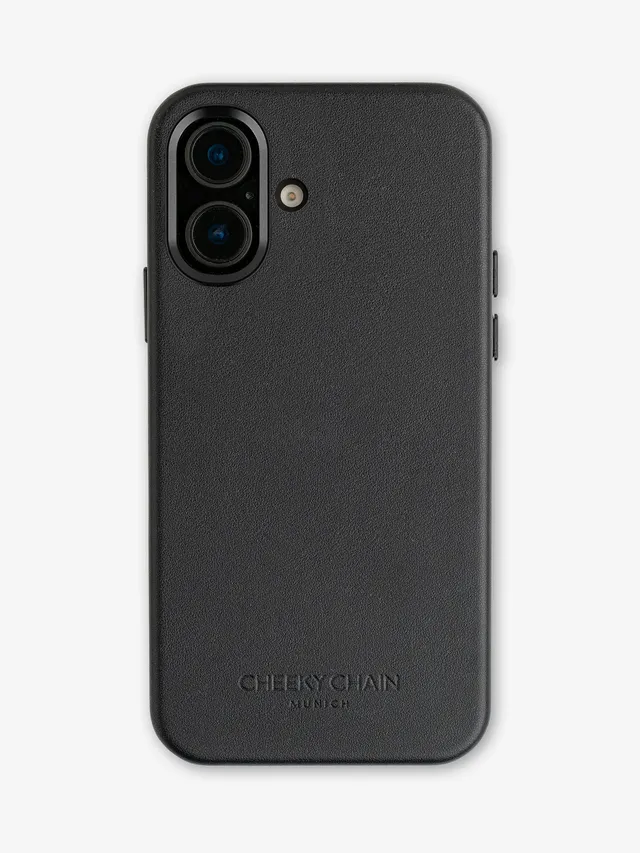 cheeky-chain-munich-vegan-leather-case-black-f-r-iphone-16 image 1