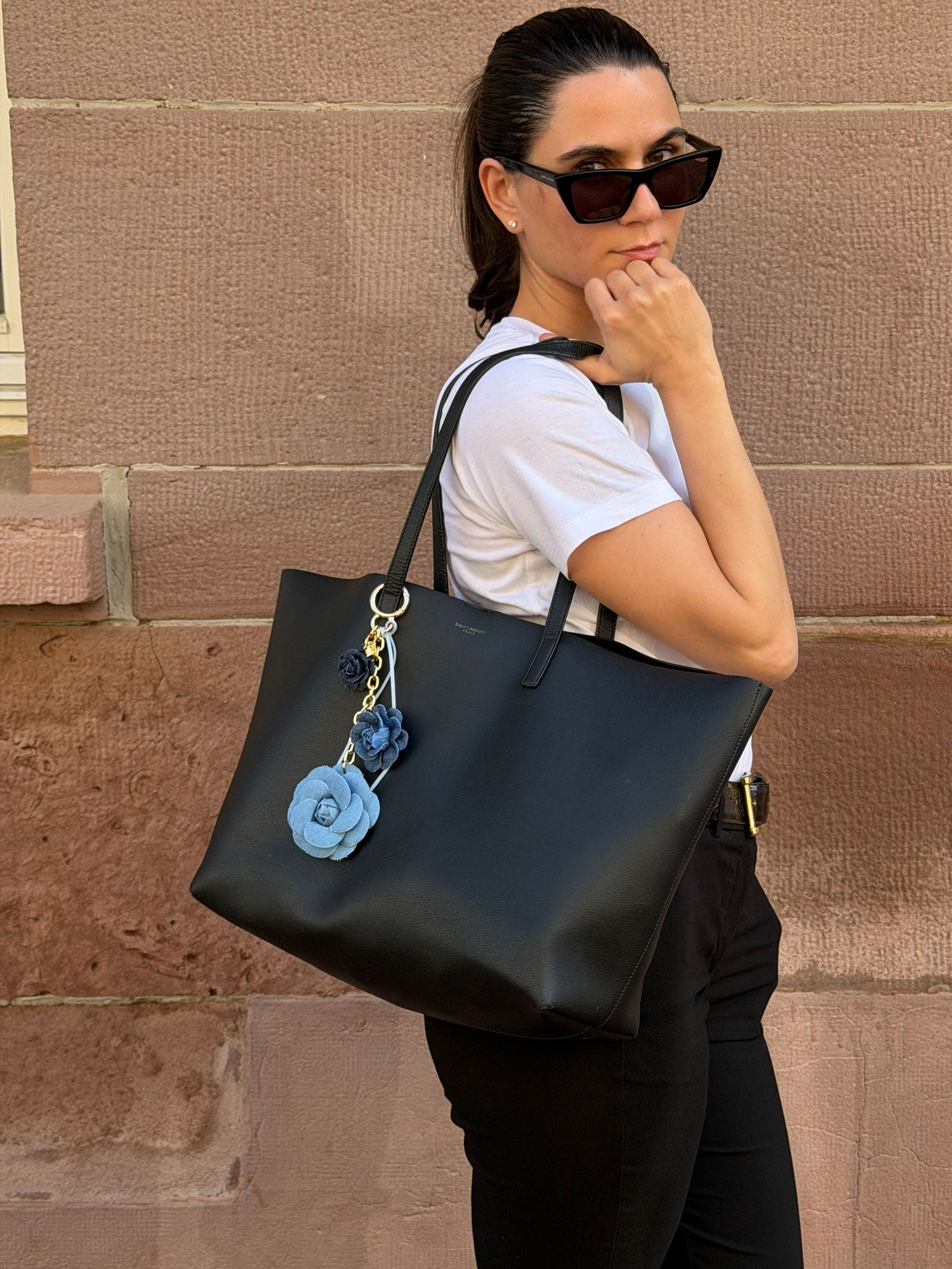 cheeky-chain-munich-bag-charm-janis-taschenanh-nger-jeans image 3