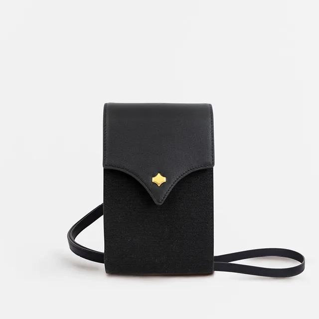 any-di-phonebag-emblem-handytasche-black-sand image 1