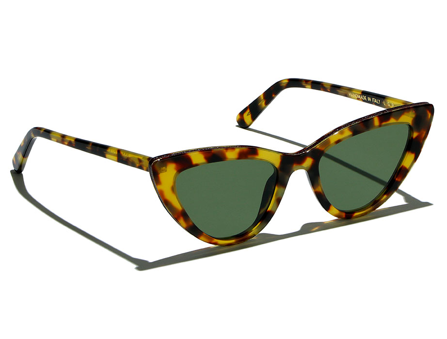 l-g-r-orchid-skin-sonnenbrille-havana-tartarugato-bordeaux-flat-green-g15 image 1