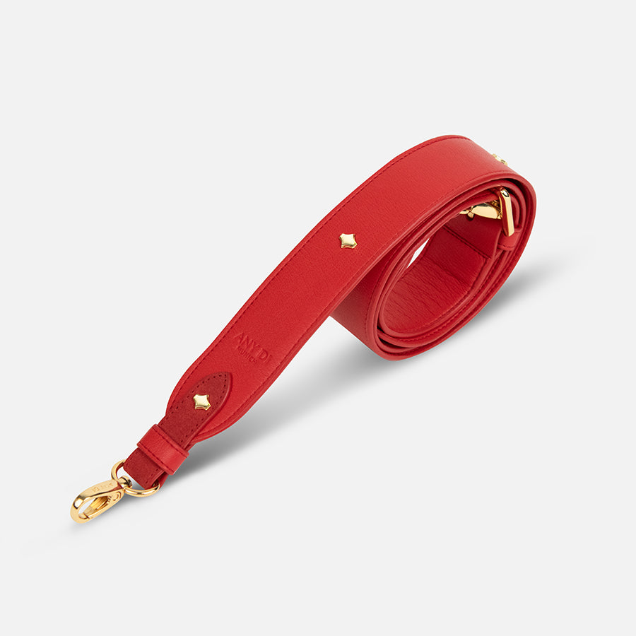 any-di-color-strap-set-leather-red-4-teilig-handsfree image 2