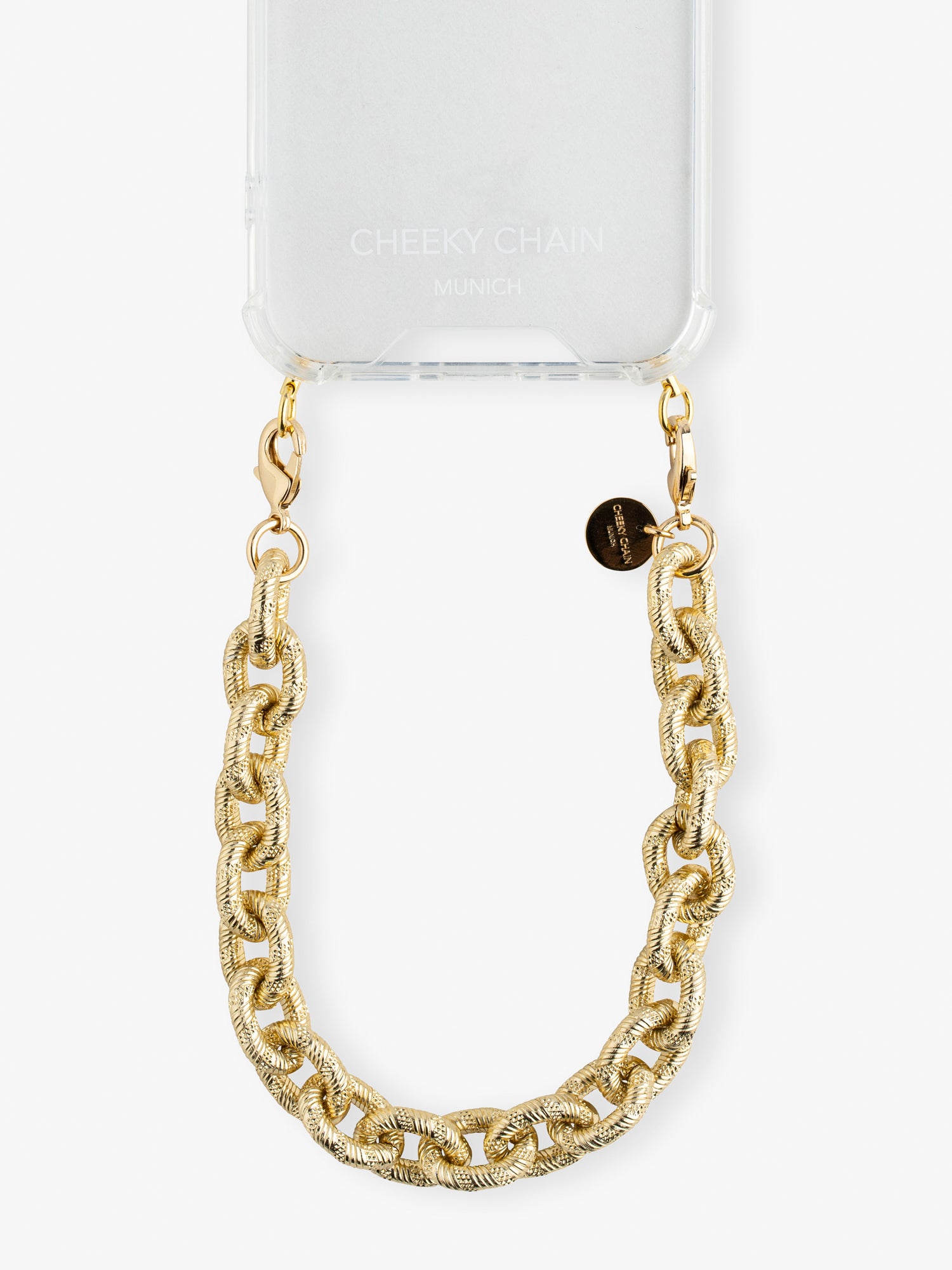 cheeky-chain-munich-handle-abu-dhabi-kurze-handy-kette-aus-messing image 1