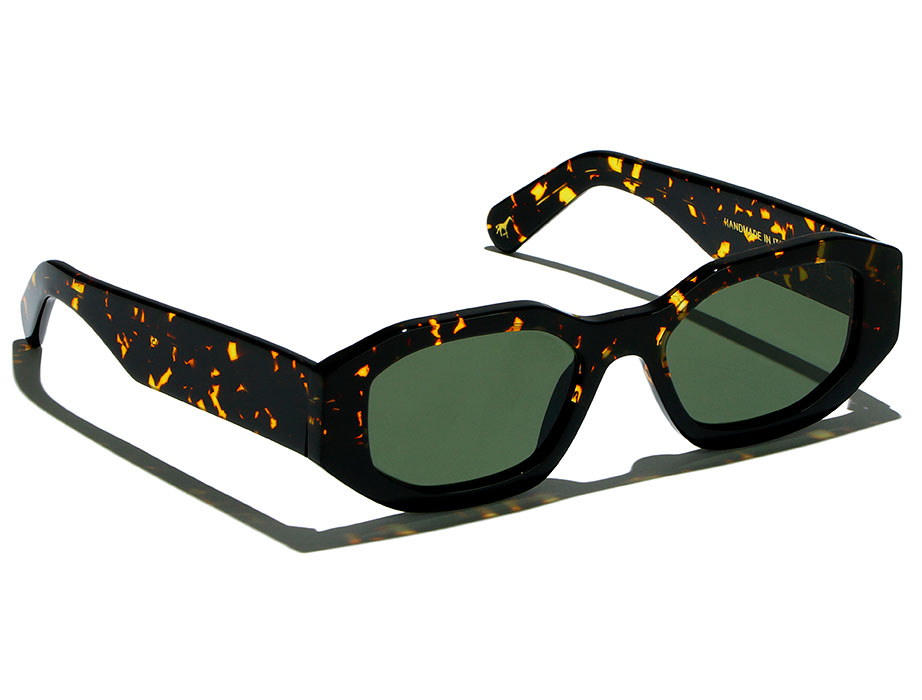 l-g-r-khartoum-the-girlfriend-sonnenbrille-black-havana-scuro-green-g15 image 2