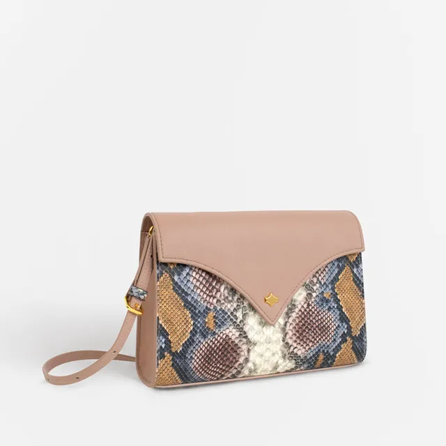 any-di-emblem-bag-snake-blossom-crossbody-clutch image 1