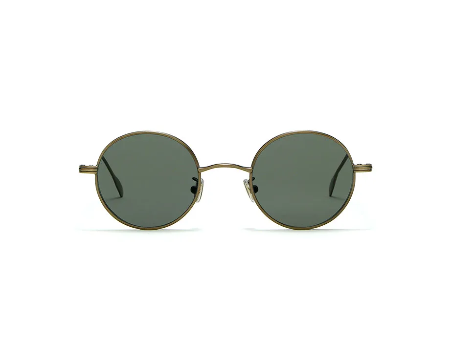 l-g-r-reunion-metal-sonnenbrille-gold-antiqued-03-green-g15-46 image 1