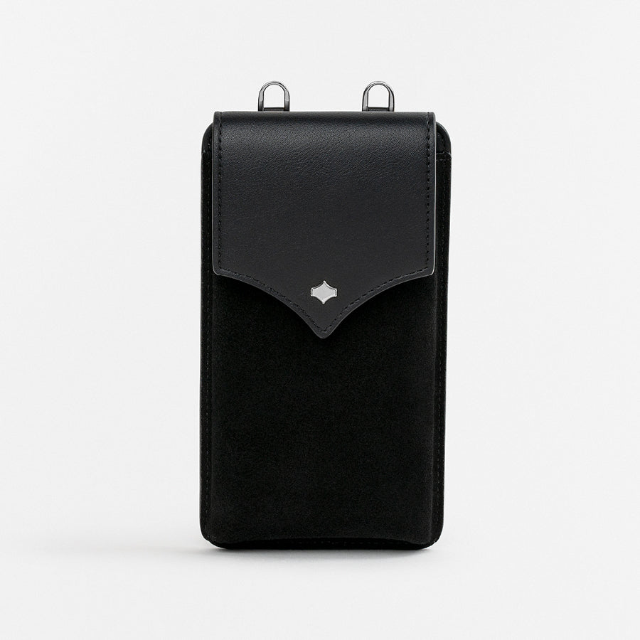 any-di-phone-pouch-black-silver-handytasche image 1
